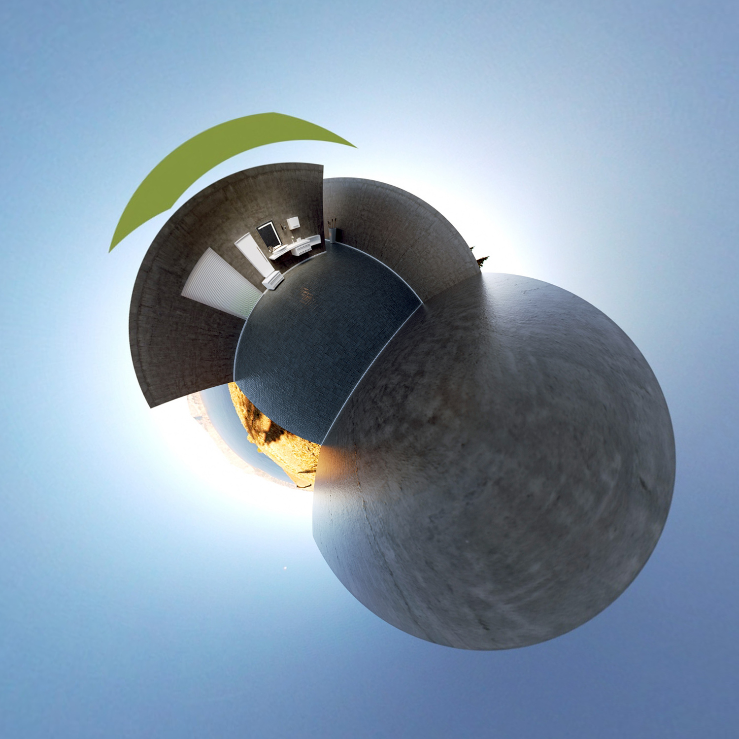 Panorama 122 - Little Planet